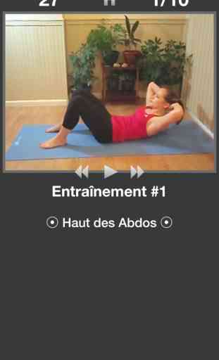 Exercices Quotidien Abdo GRATUIT - Entraîneur personnel pour des séances abdominales et des routines d'exercices de remise en forme rapides chez vous 2