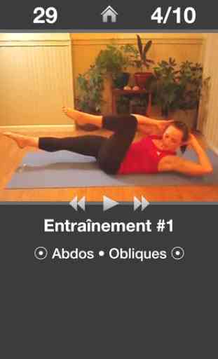 Exercices Quotidien Abdo GRATUIT - Entraîneur personnel pour des séances abdominales et des routines d'exercices de remise en forme rapides chez vous 4