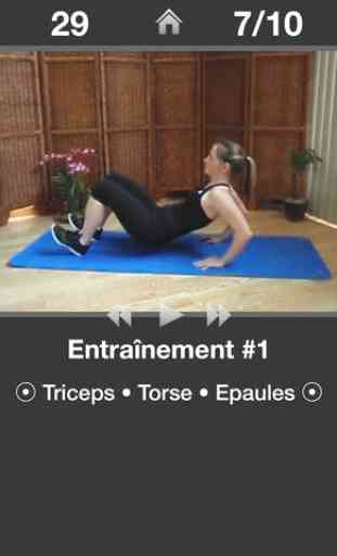 Exercices Quotidien Bras GRATUIT - Entraîneur personnel pour des séances haut du corps et des routines d'exercices de remise en forme rapides chez vous 4