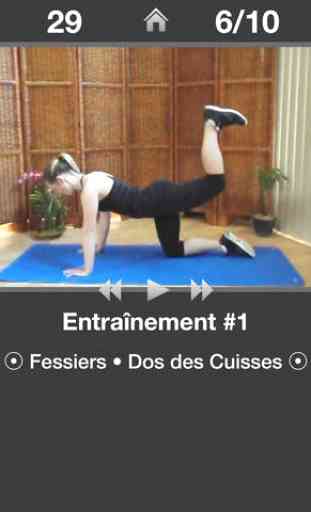 Exercices Quotidien Fessiers GRATUIT - Entraîneur personnel pour des séances bas du corps et des routines d'exercices de remise en forme rapides chez vous 4