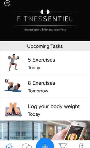 Fitnessentiel Coaching App 1