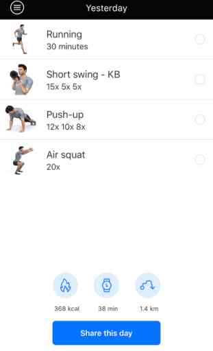 Fitnessentiel Coaching App 2