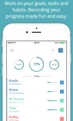 Goalify - Goal & Habit Tracker (Android/iOS) image 1