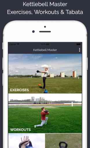 Kettlebell Master - 80 exercises & 20 séances d'entraînement - Lite 1