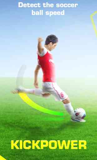 KickPower - Indicateur de vitesse du ballon de football 1