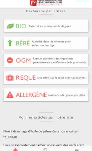 Les additifs alimentaires 4