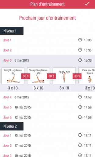 Runtastic Leg Trainer: musculation jambes, cuisses 4