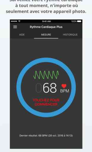 Rythme Cardiaque Plus - Cardiofréquencemètre PRO 1
