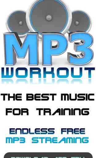 Mp3 Workout music - L'application d'exercice et les stations de radio de pratique aérobie parfait 1