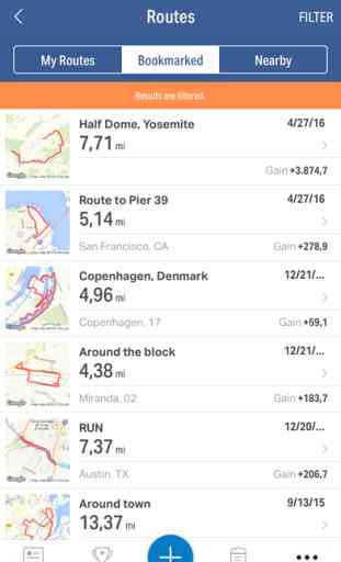 MapMyFitness - moniteur GPS et coach sportif 4