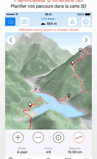 Maps 3D PRO - GPS pour vélo, randonnée et ski 4