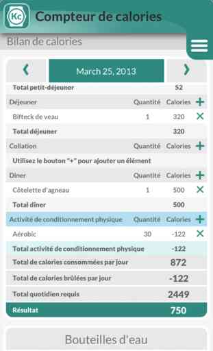 Mon Poids Idéal: Suivi et compteur de calories 2