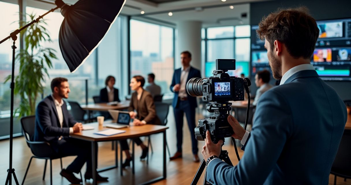 La vidéo corporate : un outil incontournable pour valoriser votre image de marque